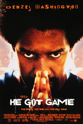 He Got Game (1998) original movie poster for sale at Original Film Art - Vintage Movie Posters