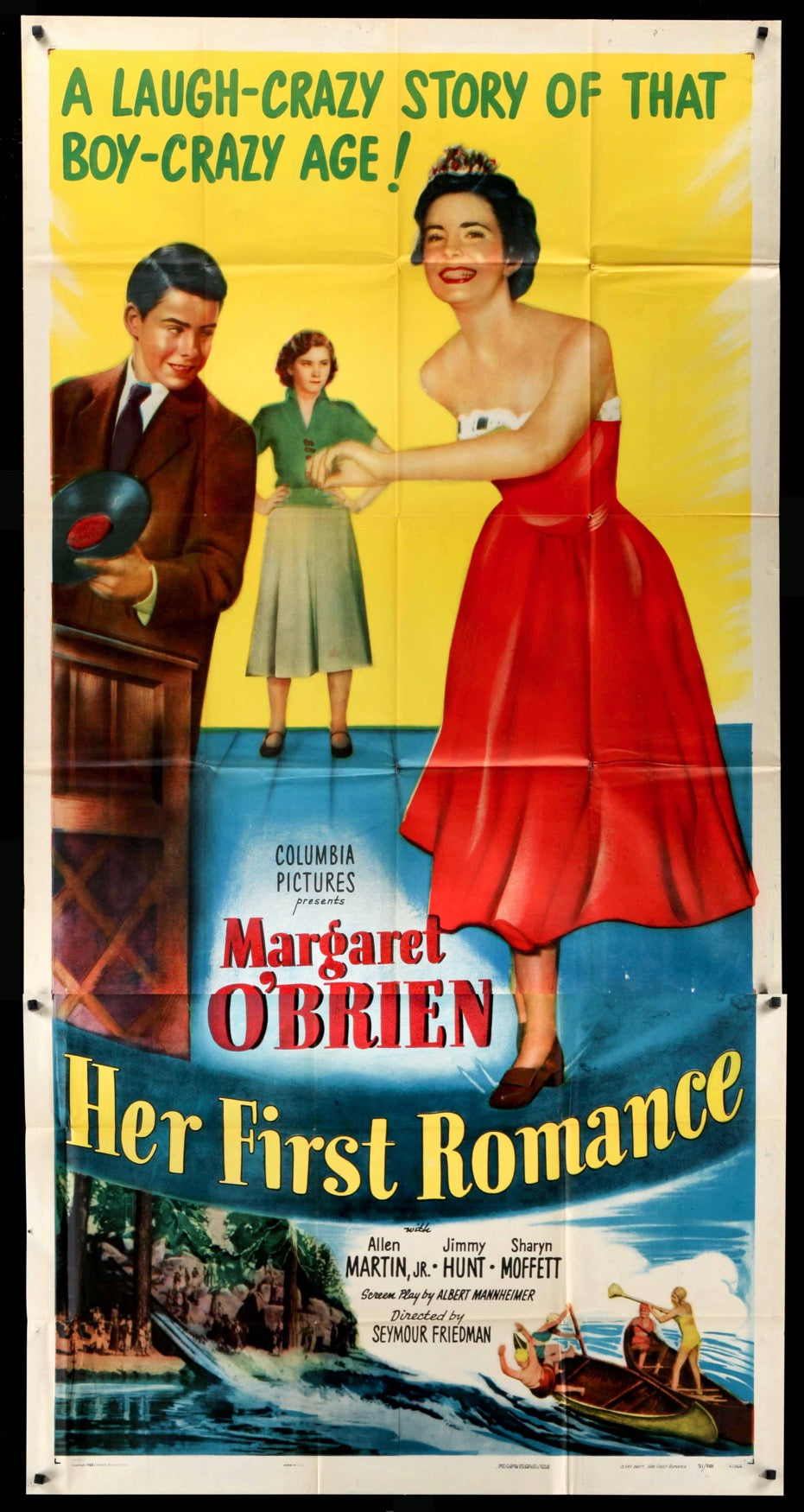 Her First Romance (1951) original movie poster for sale at Original Film Art