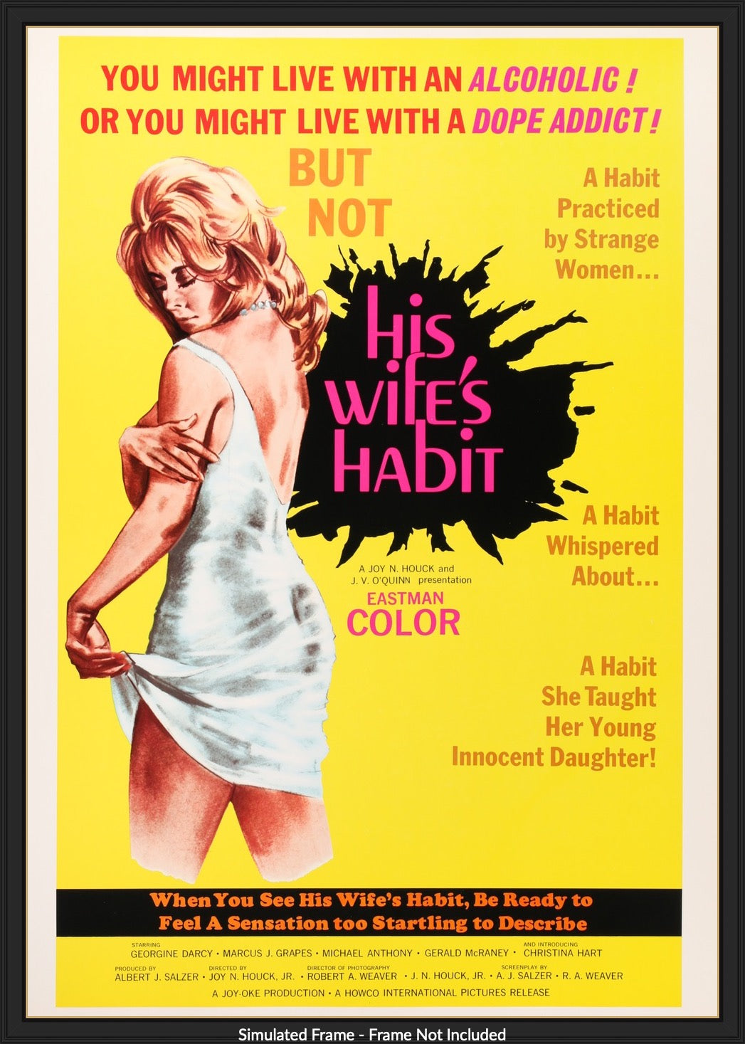 His Wife's Habit (1970) original movie poster for sale at Original Film Art - Vintage Movie Posters