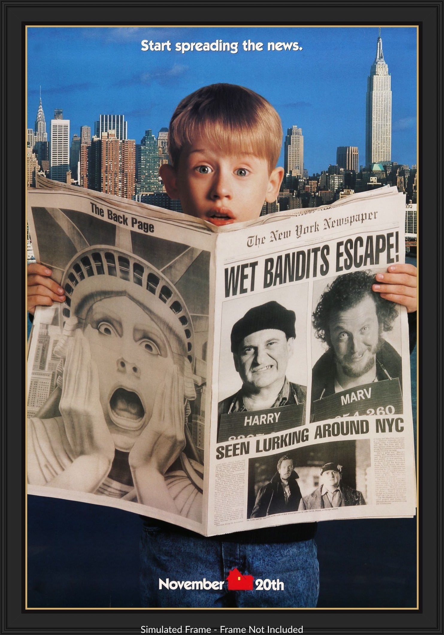 Home alone cheap 2 release date