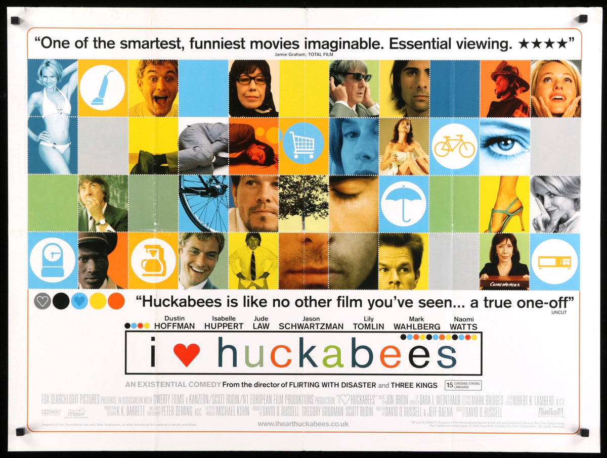 I Heart Huckabees (2004) original movie poster for sale at Original Film Art - Vintage Movie Posters