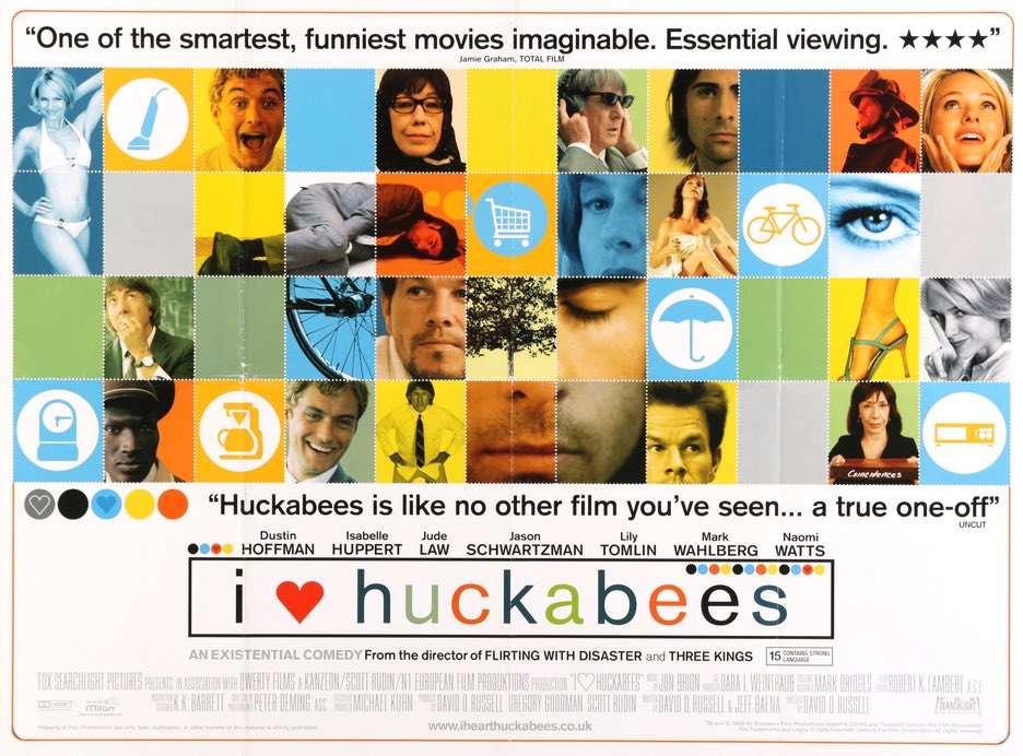 I Heart Huckabees (2004) original movie poster for sale at Original Film Art - Vintage Movie Posters