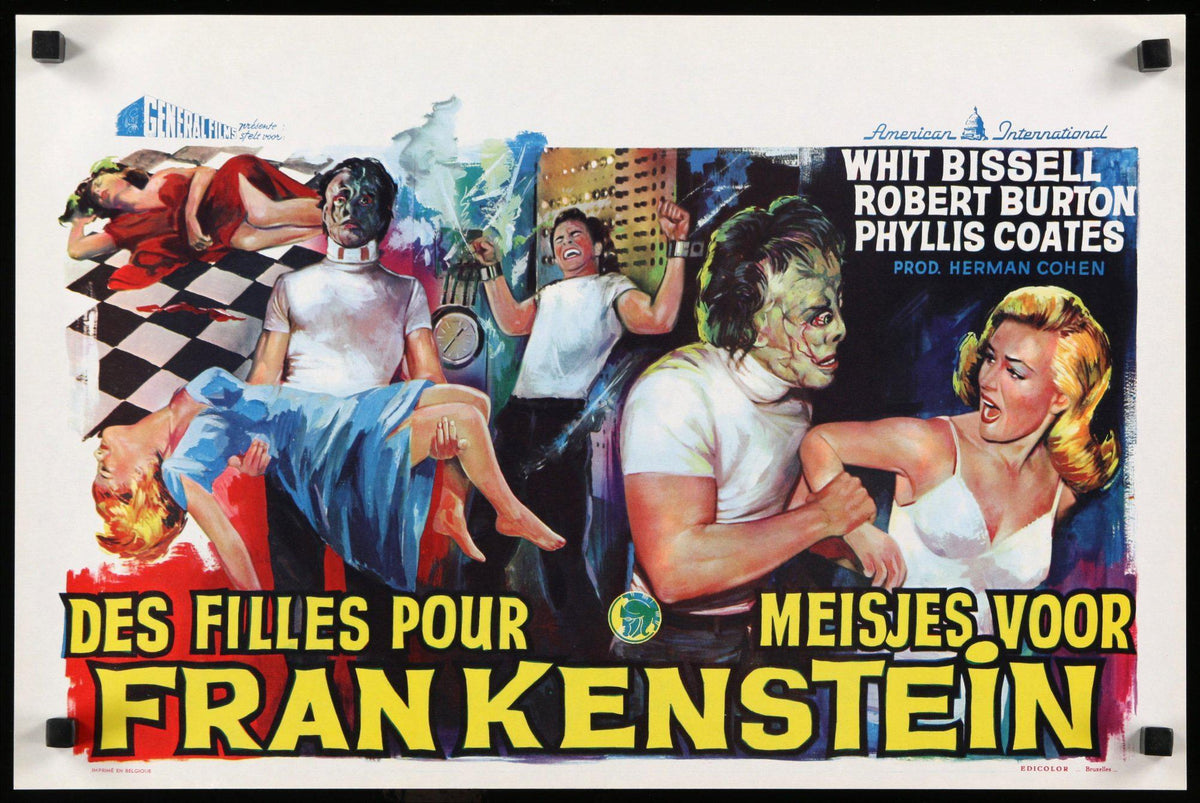 I Was a Teenage Frankenstein (1957) original movie poster for sale at Original Film Art - Vintage Movie Posters