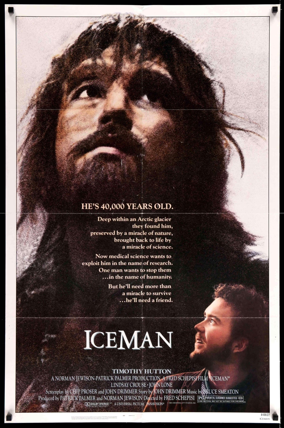 Iceman (1984) original movie poster for sale at Original Film Art - Vintage Movie Posters