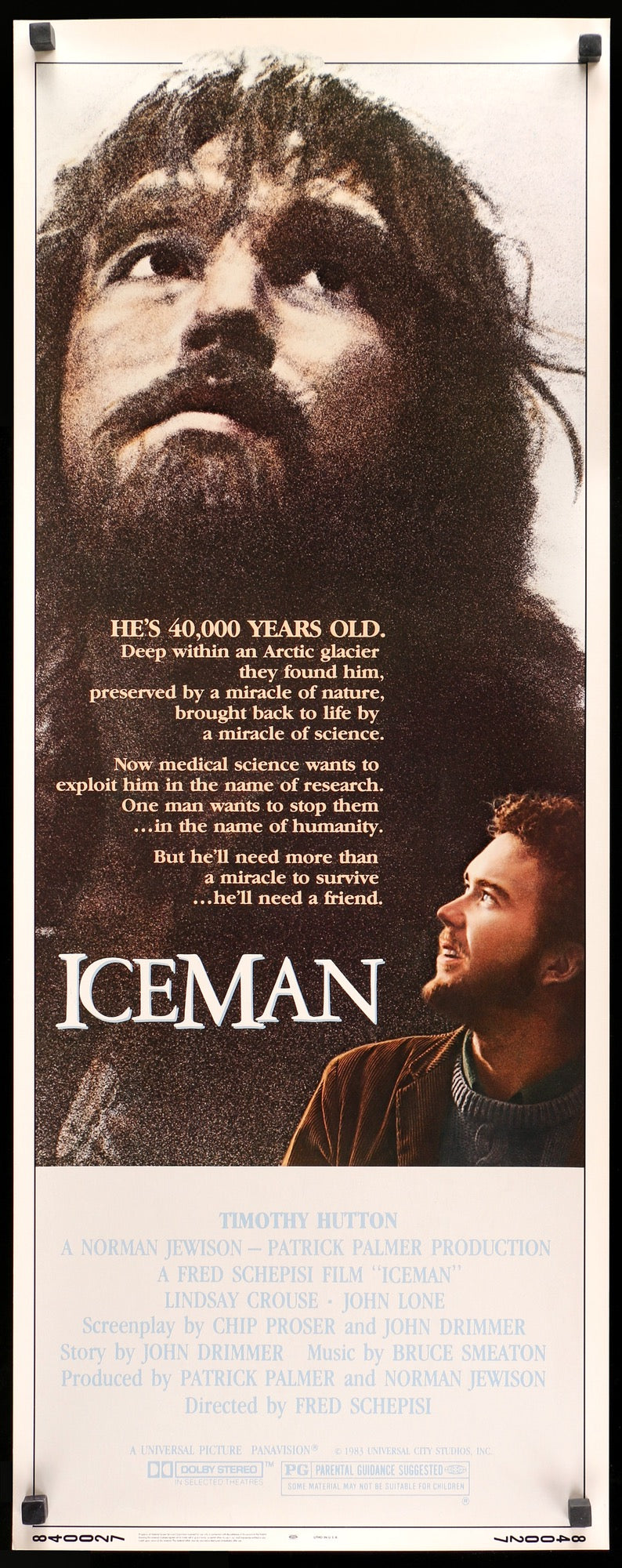 Iceman (1984) original movie poster for sale at Original Film Art - Vintage Movie Posters