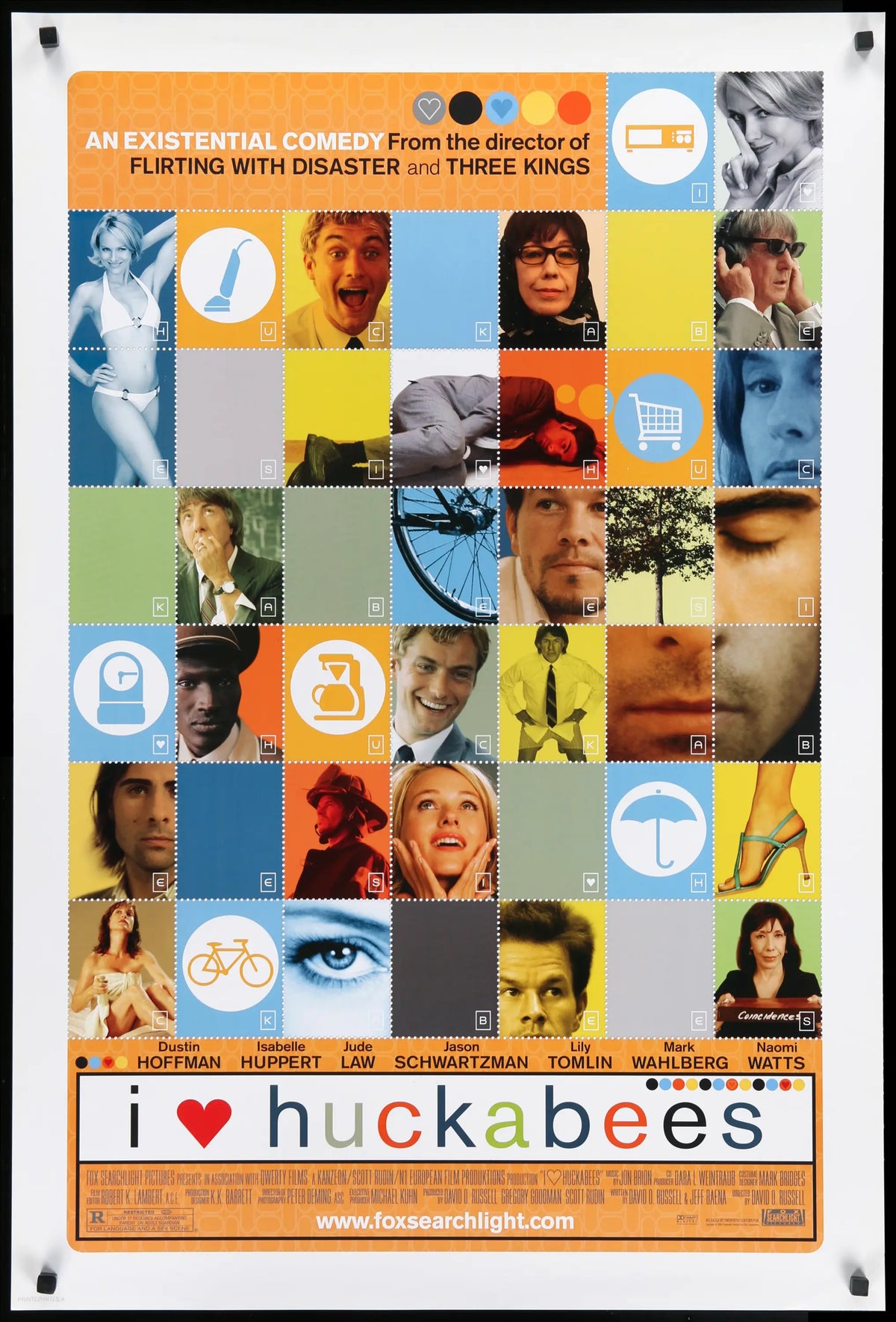 I Heart Huckabees (2004) original movie poster for sale at Original Film Art - Vintage Movie Posters