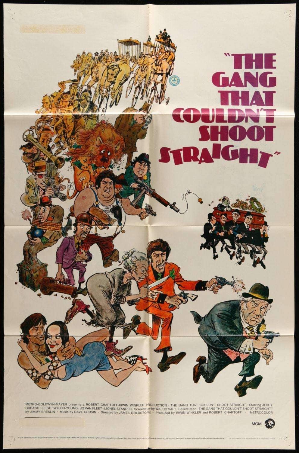Gang That Couldn&#39;t Shoot Straight (1971) original movie poster for sale at Original Film Art - Vintage Movie Posters
