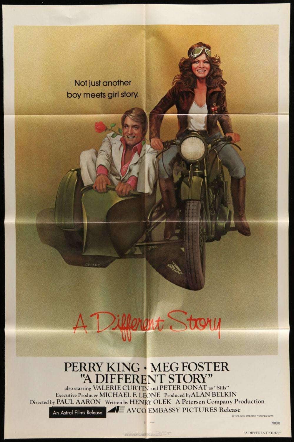 A Different Story (1978) original movie poster for sale at Original Film Art