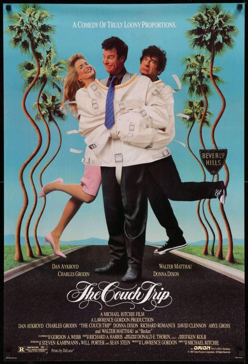 Couch Trip (1988) original movie poster for sale at Original Film Art - Vintage Movie Posters