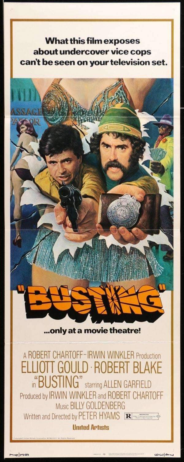 Busting (1974) original movie poster for sale at Original Film Art - Vintage Movie Posters