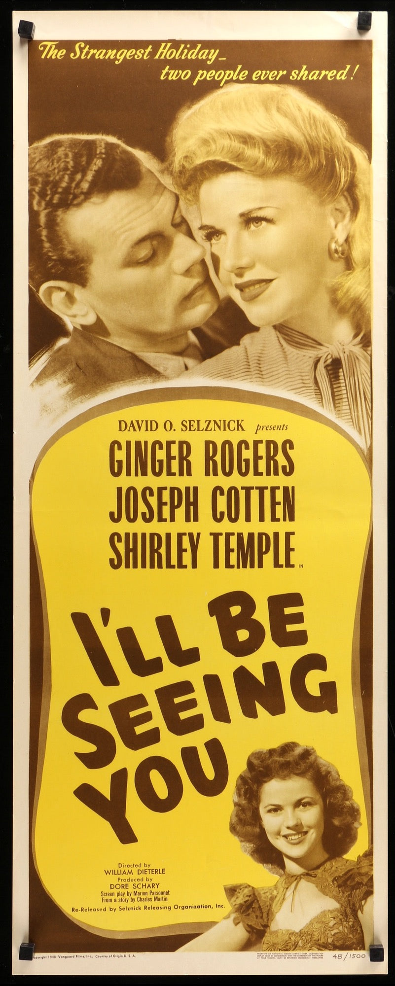I'll Be Seeing You (1944) original movie poster for sale at Original Film Art
