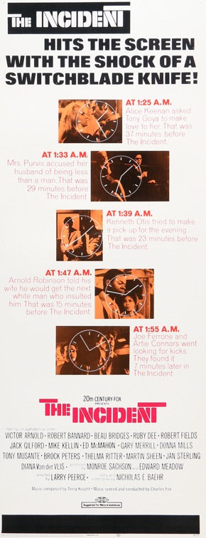 Incident (1967) original movie poster for sale at Original Film Art - Vintage Movie Posters