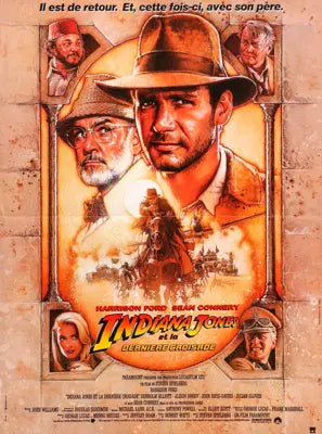 Indiana Jones and the Last Crusade (1989) original movie poster for sale at Original Film Art - Vintage Movie Posters