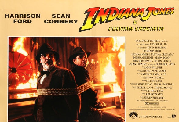 Indiana Jones and the Last Crusade (1989) original movie poster for sale at Original Film Art - Vintage Movie Posters