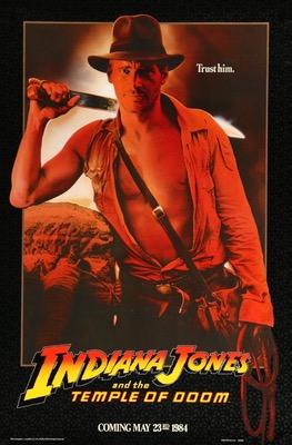 Indiana Jones and the Temple of Doom (1984) original movie poster for sale at Original Film Art - Vintage Movie Posters