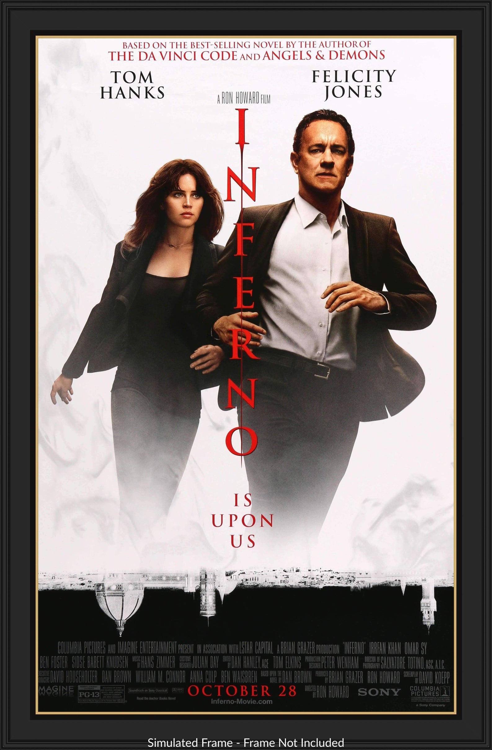 Inferno (2016) original movie poster for sale at Original Film Art - Vintage Movie Posters