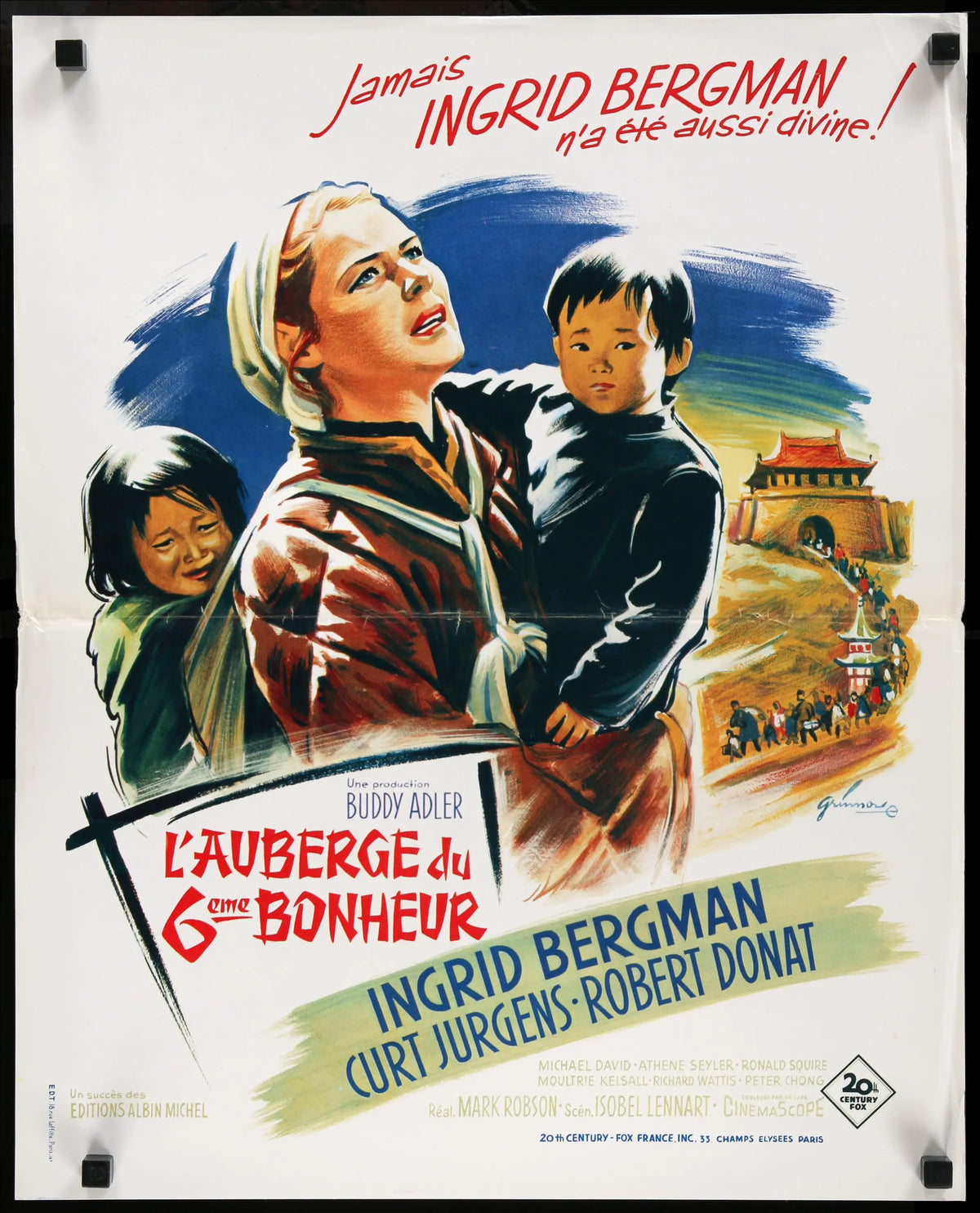 Inn of the Sixth Happiness (1958) original movie poster for sale at Original Film Art