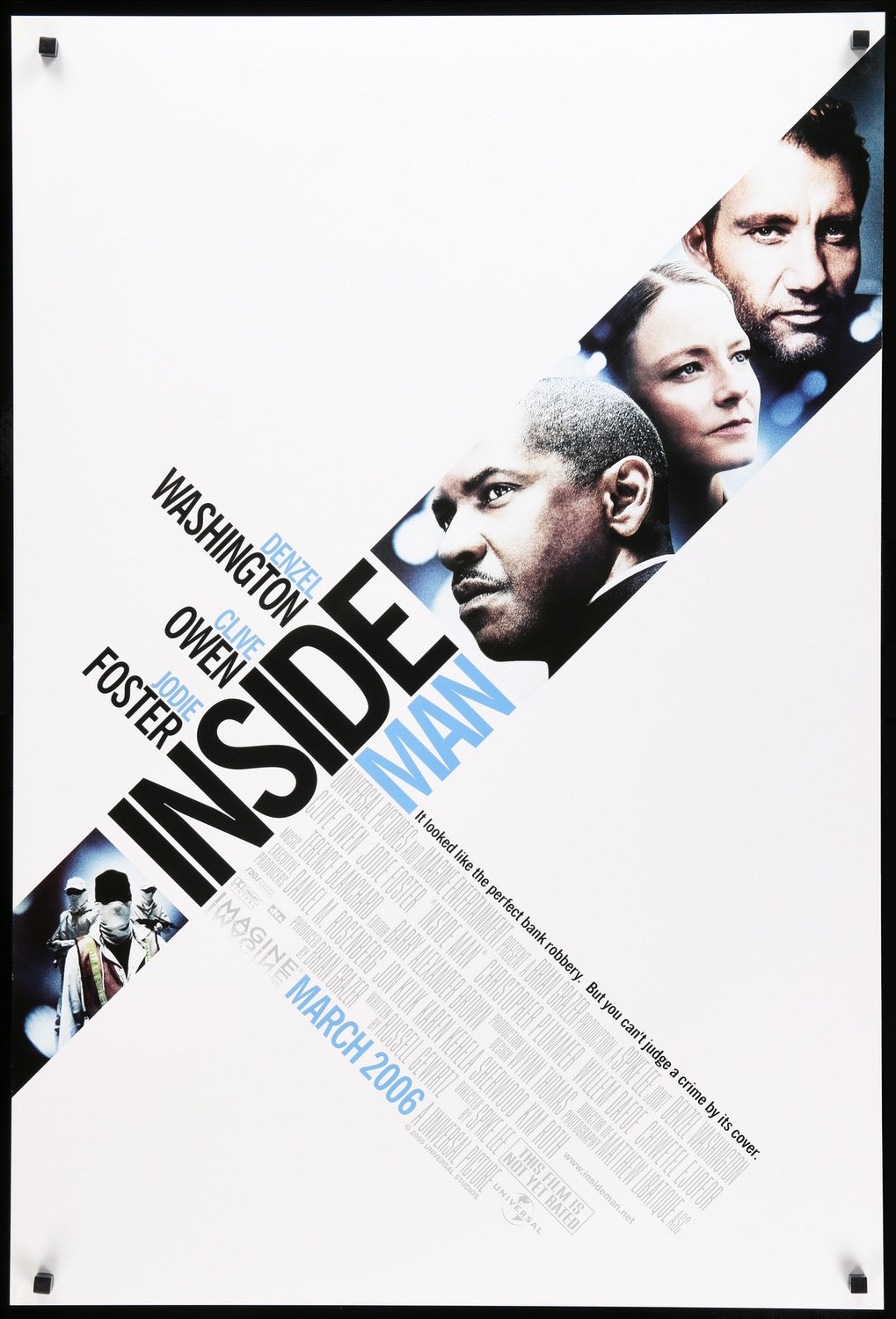 Inside Man (2006) original movie poster for sale at Original Film Art - Vintage Movie Posters