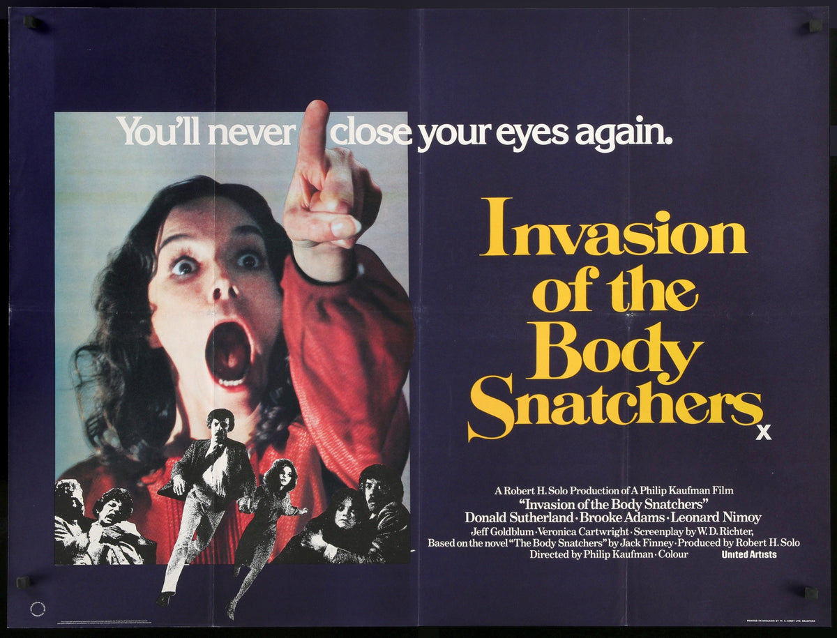 Invasion of the Body Snatchers (1978) original movie poster for sale at Original Film Art - Vintage Movie Posters