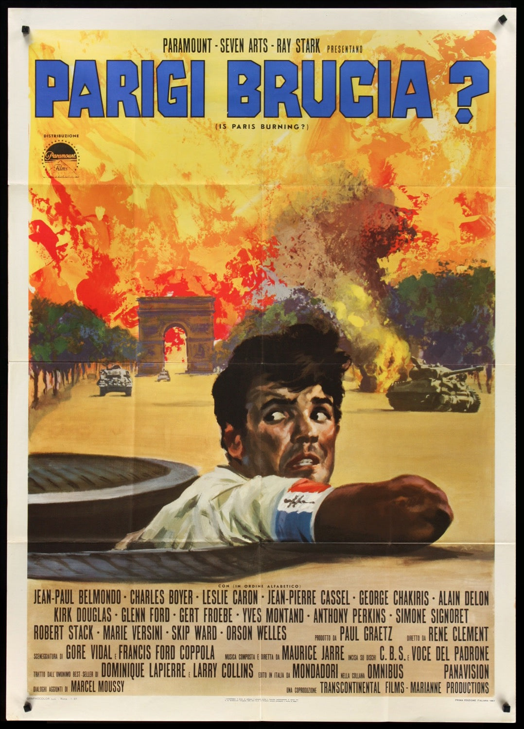 Is Paris Burning? (1966) original movie poster for sale at Original Film Art - Vintage Movie Posters