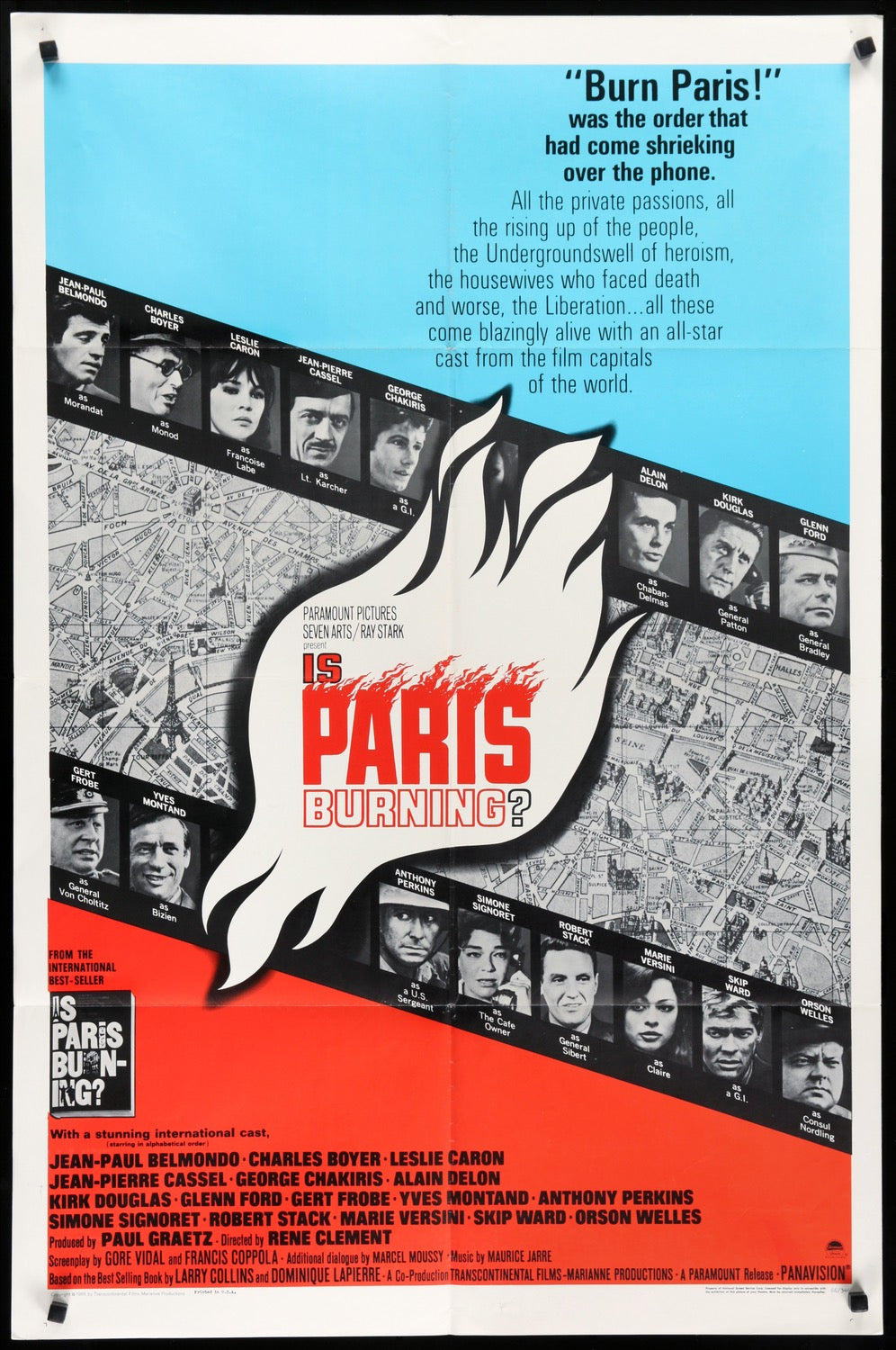 Is Paris Burning? (1966) original movie poster for sale at Original Film Art