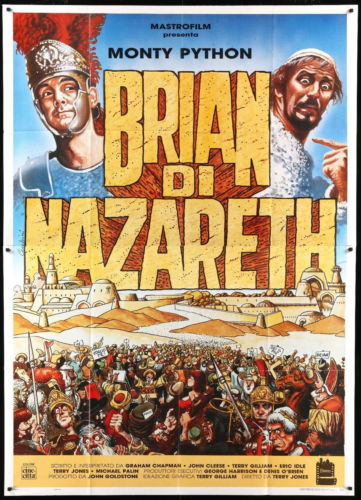 Life of Brian (1979) original movie poster for sale at Original Film Art - Vintage Movie Posters