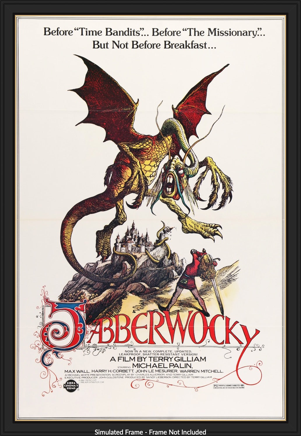 Jabberwocky (1977) original movie poster for sale at Original Film Art - Vintage Movie Posters
