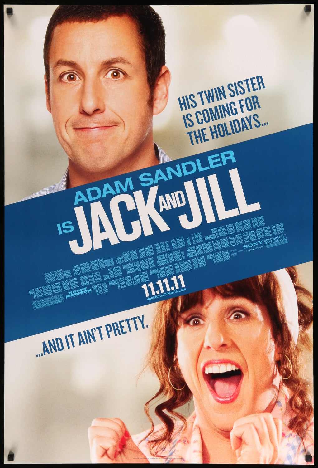 Jack and Jill (2011) original movie poster for sale at Original Film Art