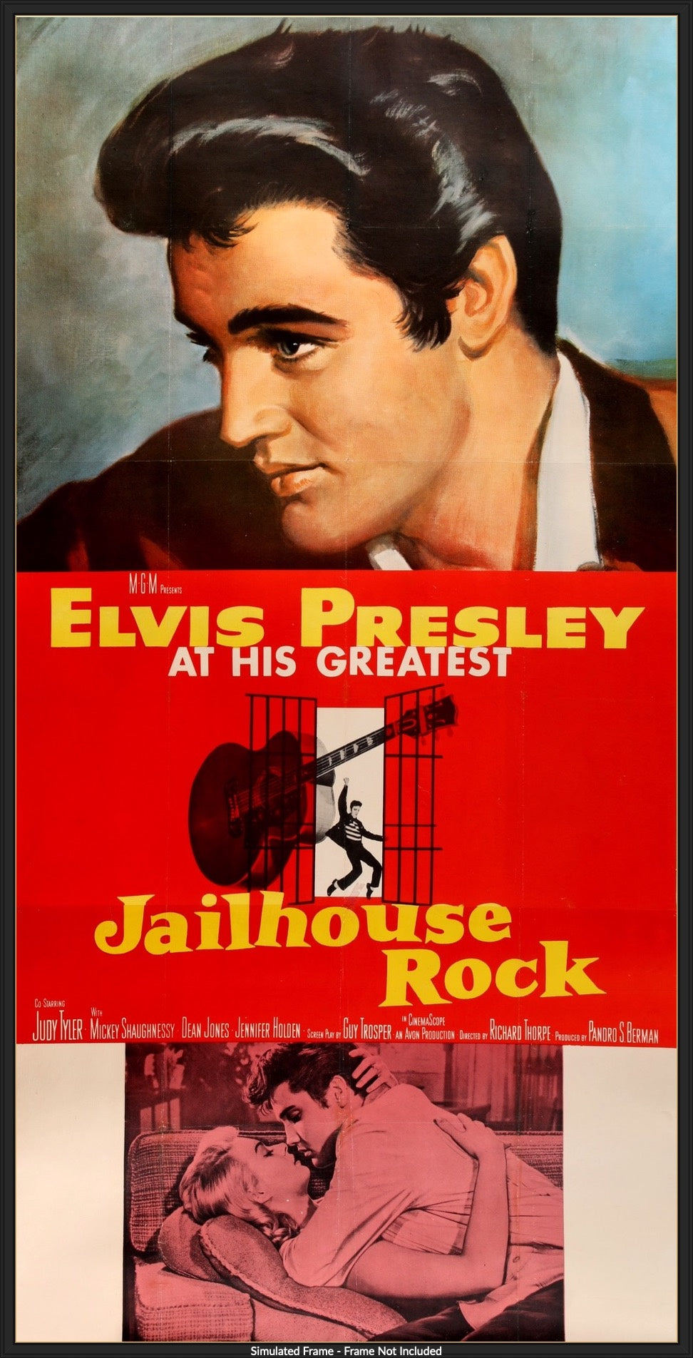 Jailhouse Rock (1957) original movie poster for sale at Original Film Art