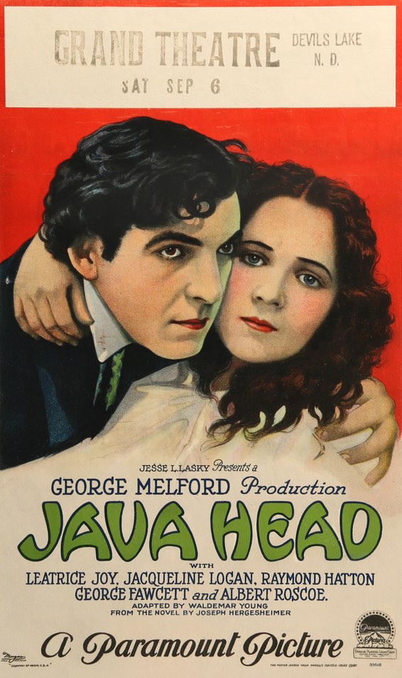 Java Head (1923) original movie poster for sale at Original Film Art - Vintage Movie Posters
