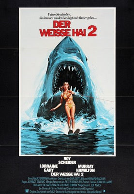 Jaws 2 (1978) original movie poster for sale at Original Film Art