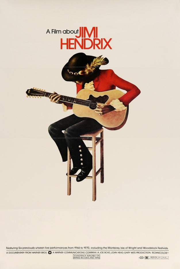 Jimi Hendrix (1973) original movie poster for sale at Original Film Art - Vintage Movie Posters