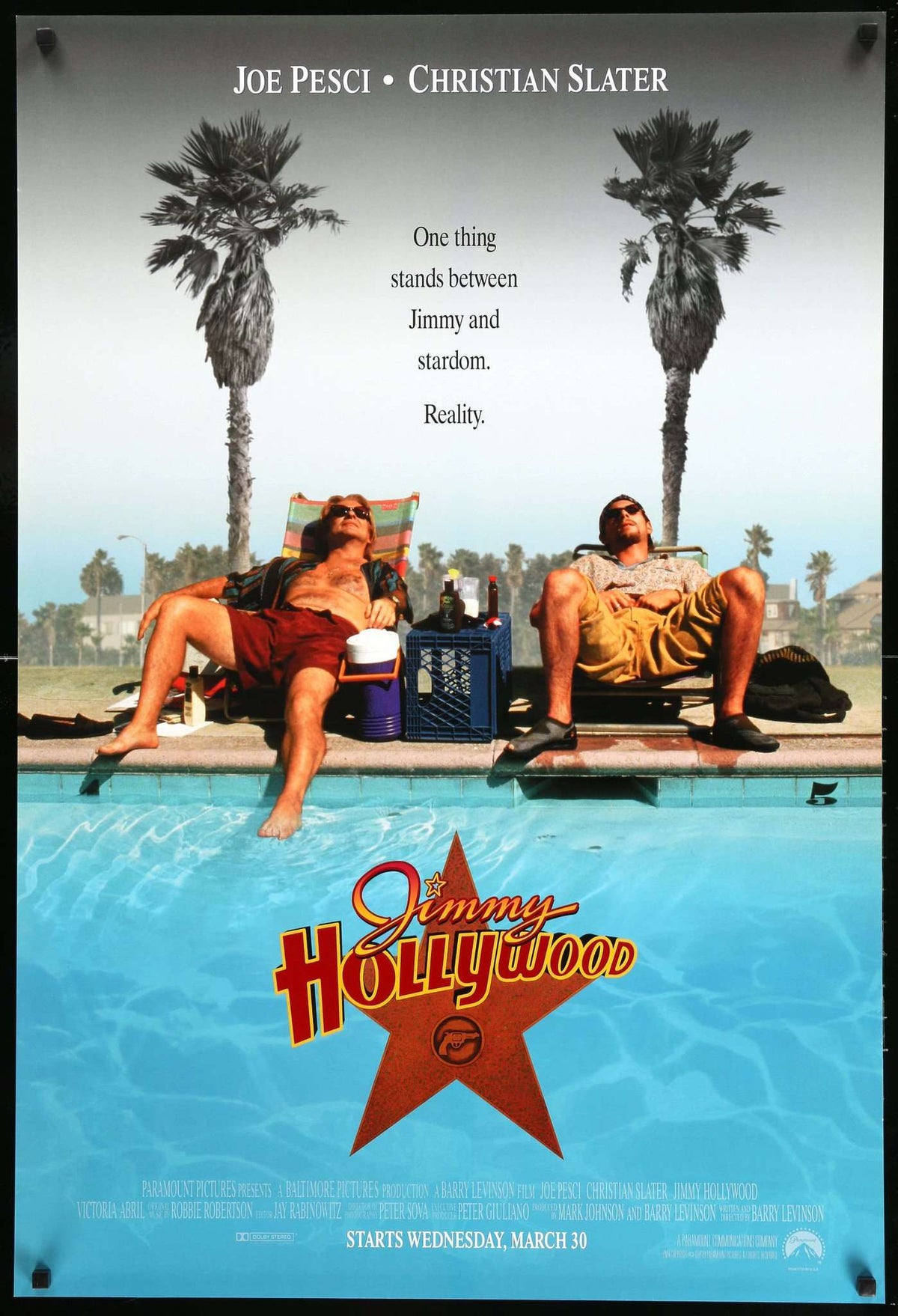 Jimmy Hollywood (1994) original movie poster for sale at Original Film Art - Vintage Movie Posters