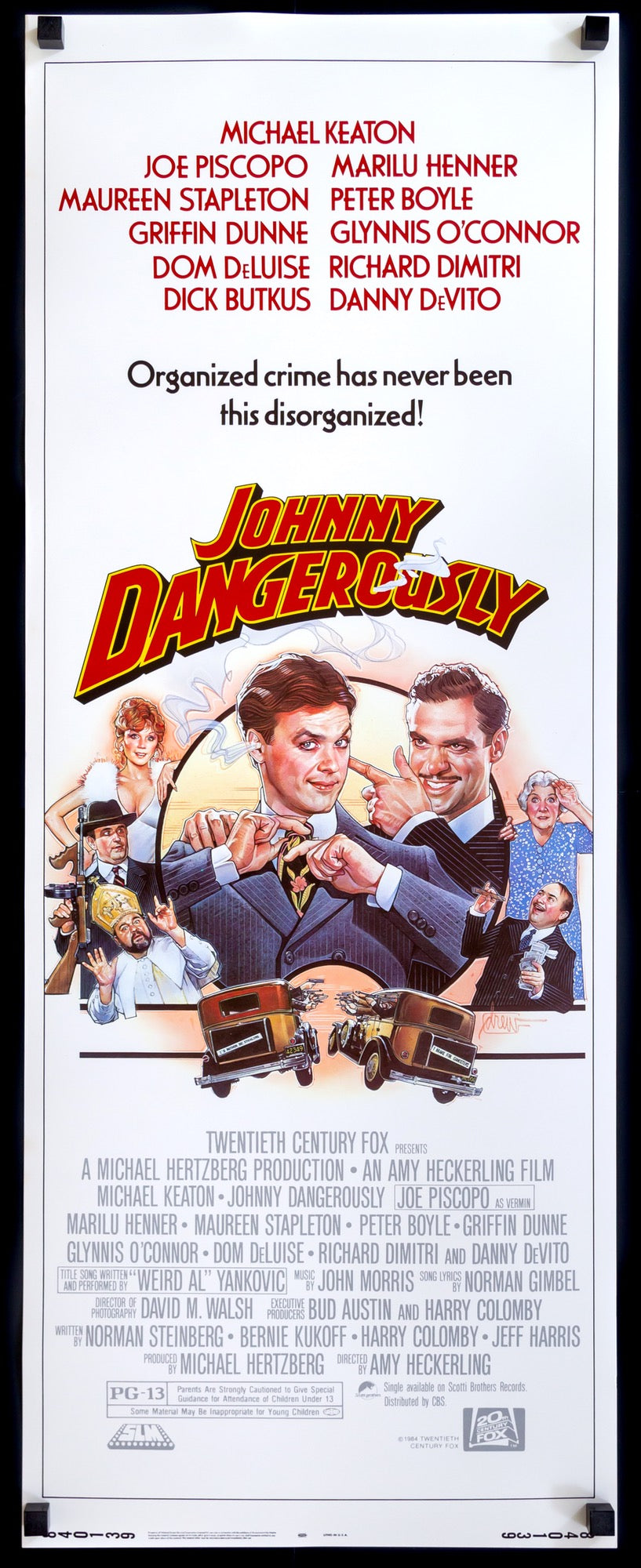 Johnny Dangerously (1984) original movie poster for sale at Original Film Art