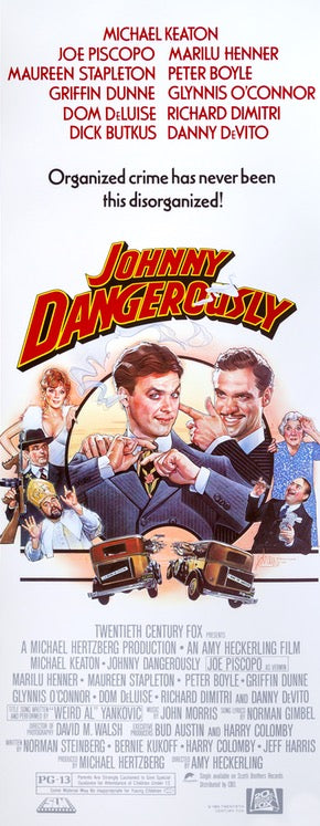 Johnny Dangerously (1984) original movie poster for sale at Original Film Art - Vintage Movie Posters