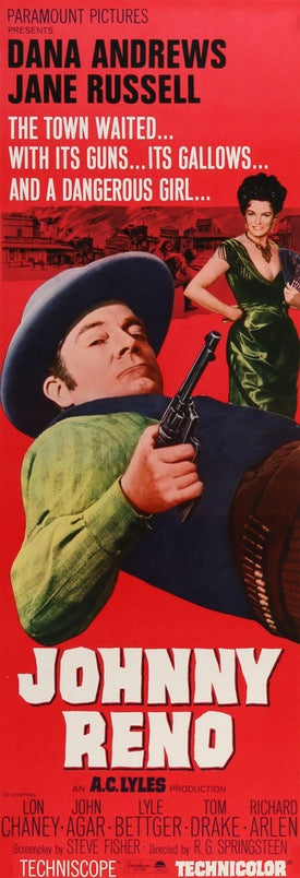Johnny Reno (1966) original movie poster for sale at Original Film Art - Vintage Movie Posters