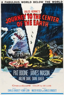 Journey to the Center of the Earth (1959) original movie poster for sale at Original Film Art - Vintage Movie Posters