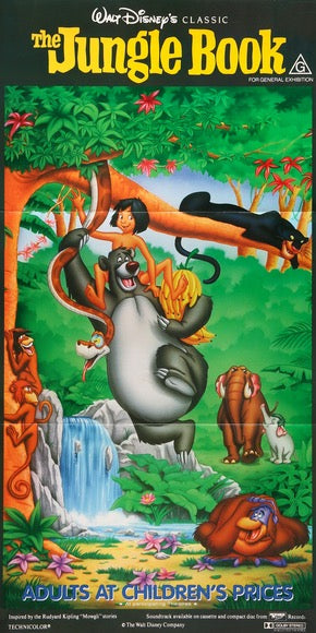 Jungle Book (1967) original movie poster for sale at Original Film Art - Vintage Movie Posters