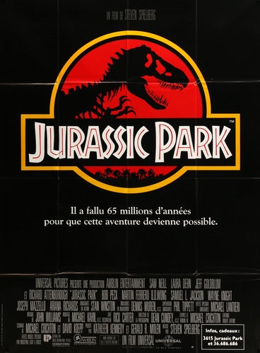 Jurassic Park (1993) original movie poster for sale at Original Film Art - Vintage Movie Posters