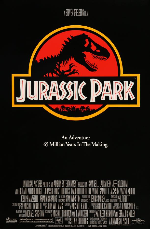 Jurassic Park (1993) original movie poster for sale at Original Film Art - Vintage Movie Posters