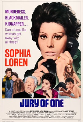 Verdict (Jury of One) (1974) original movie poster for sale at Original Film Art - Vintage Movie Posters