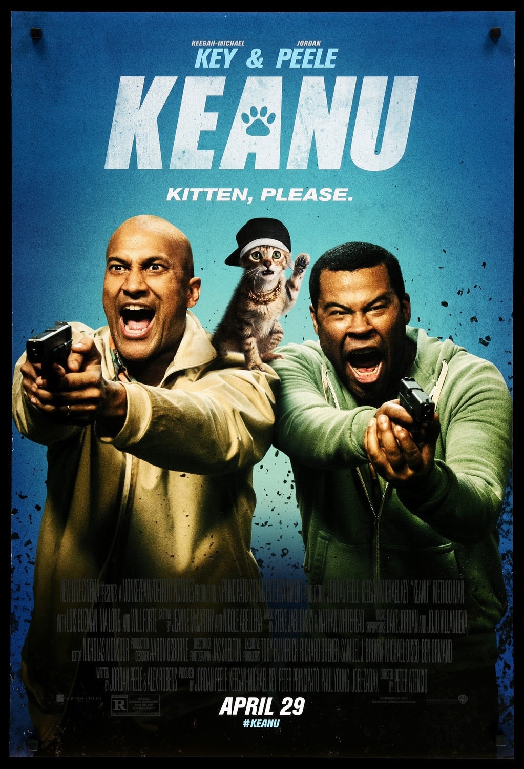 Keanu (2016) original movie poster for sale at Original Film Art - Vintage Movie Posters