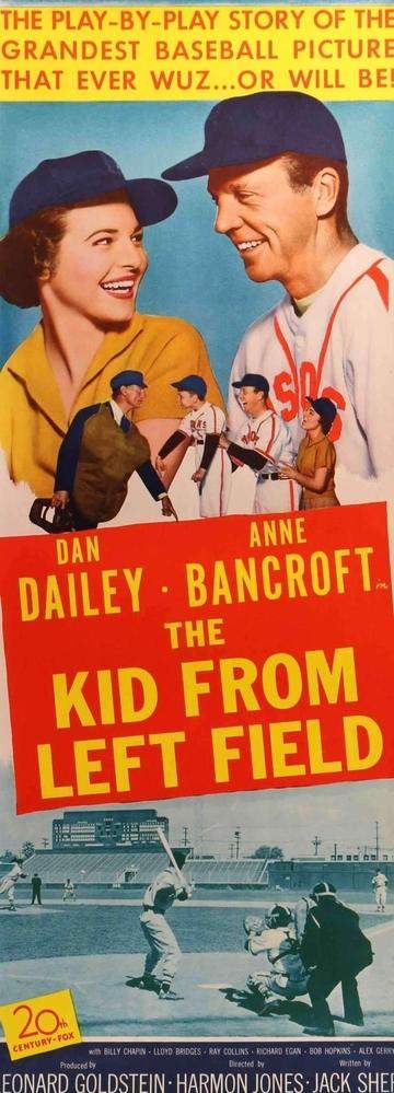 Kid from Left Field (1953) original movie poster for sale at Original Film Art - Vintage Movie Posters