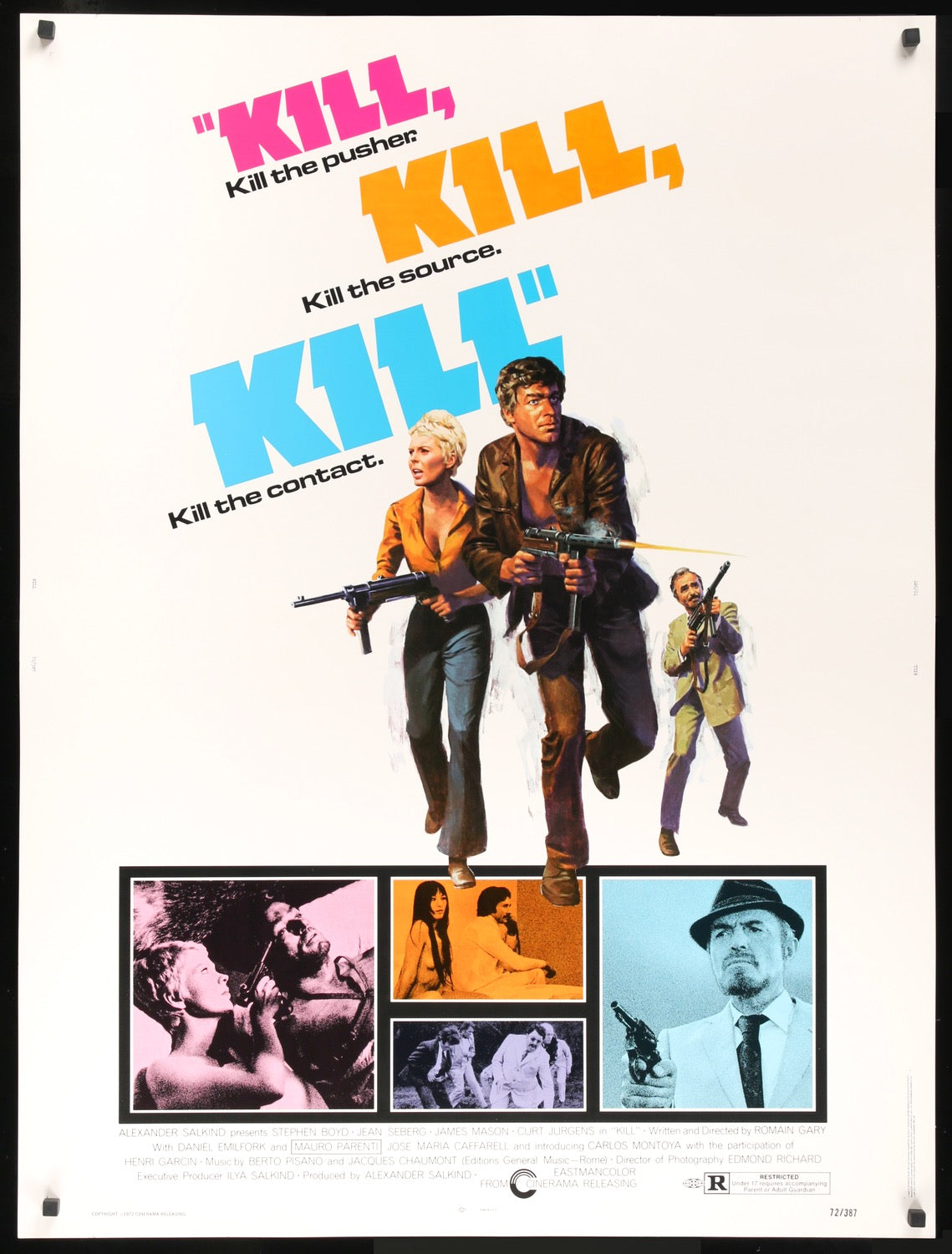 Kill! (1971) original movie poster for sale at Original Film Art - Vintage Movie Posters