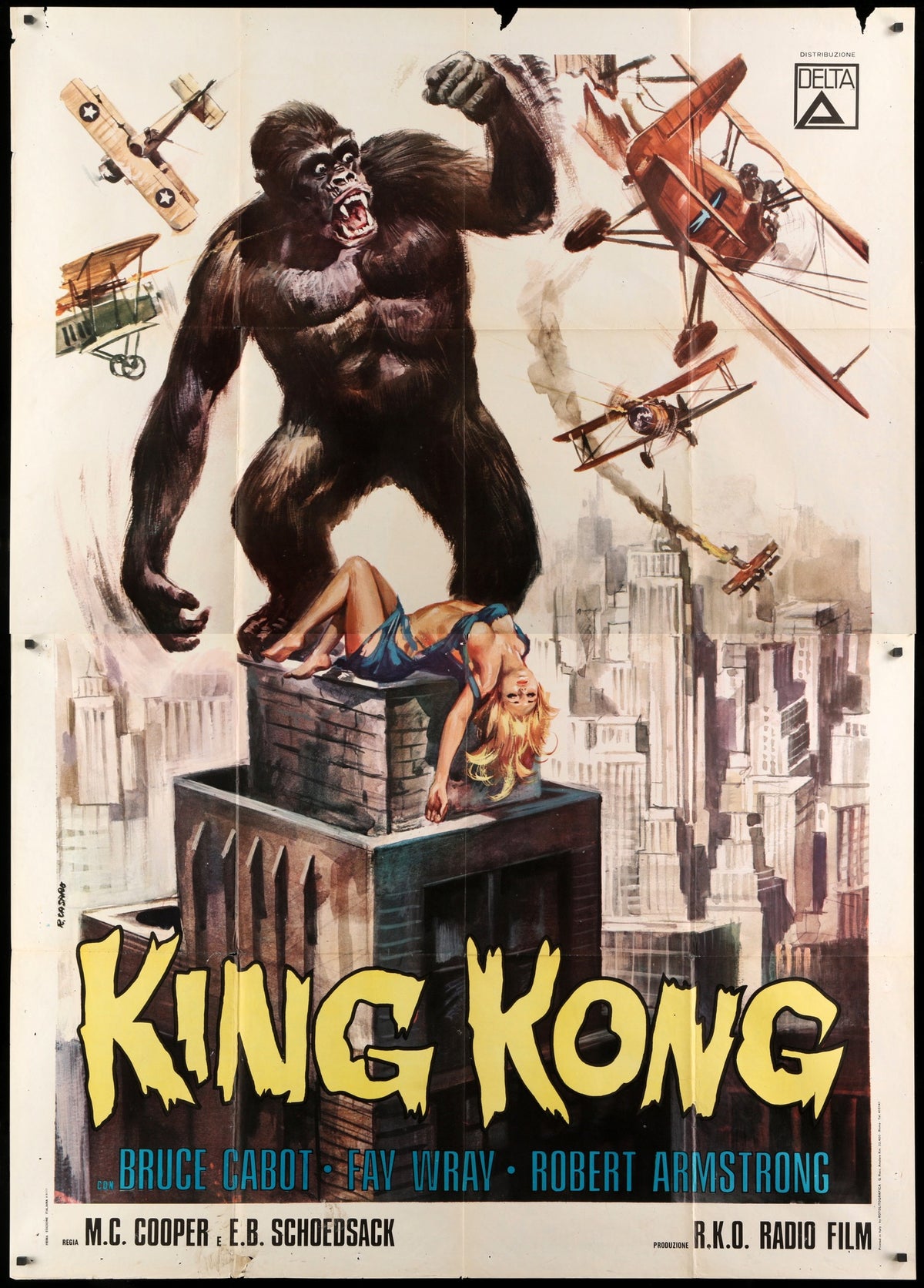 King Kong (1933) original movie poster for sale at Original Film Art