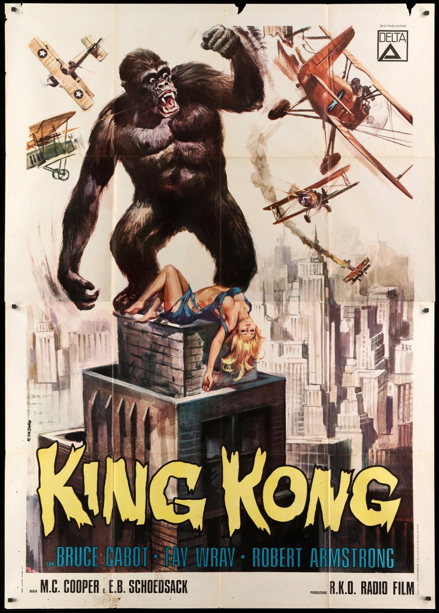 King Kong (1933) original movie poster for sale at Original Film Art