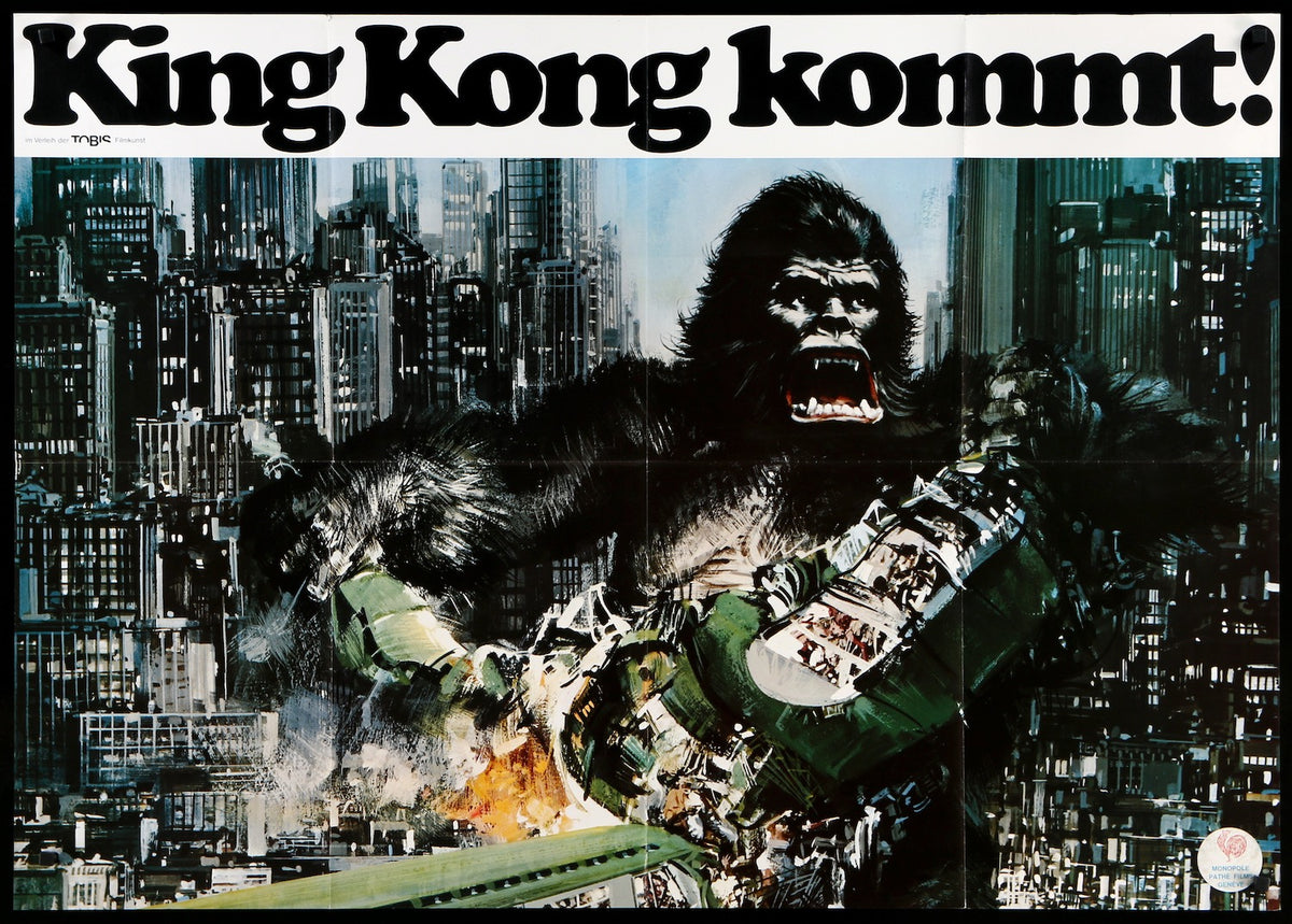 King Kong (1976) original movie poster for sale at Original Film Art - Vintage Movie Posters