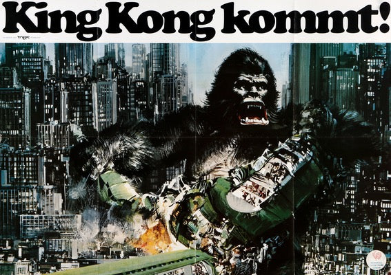 King Kong (1976) original movie poster for sale at Original Film Art - Vintage Movie Posters