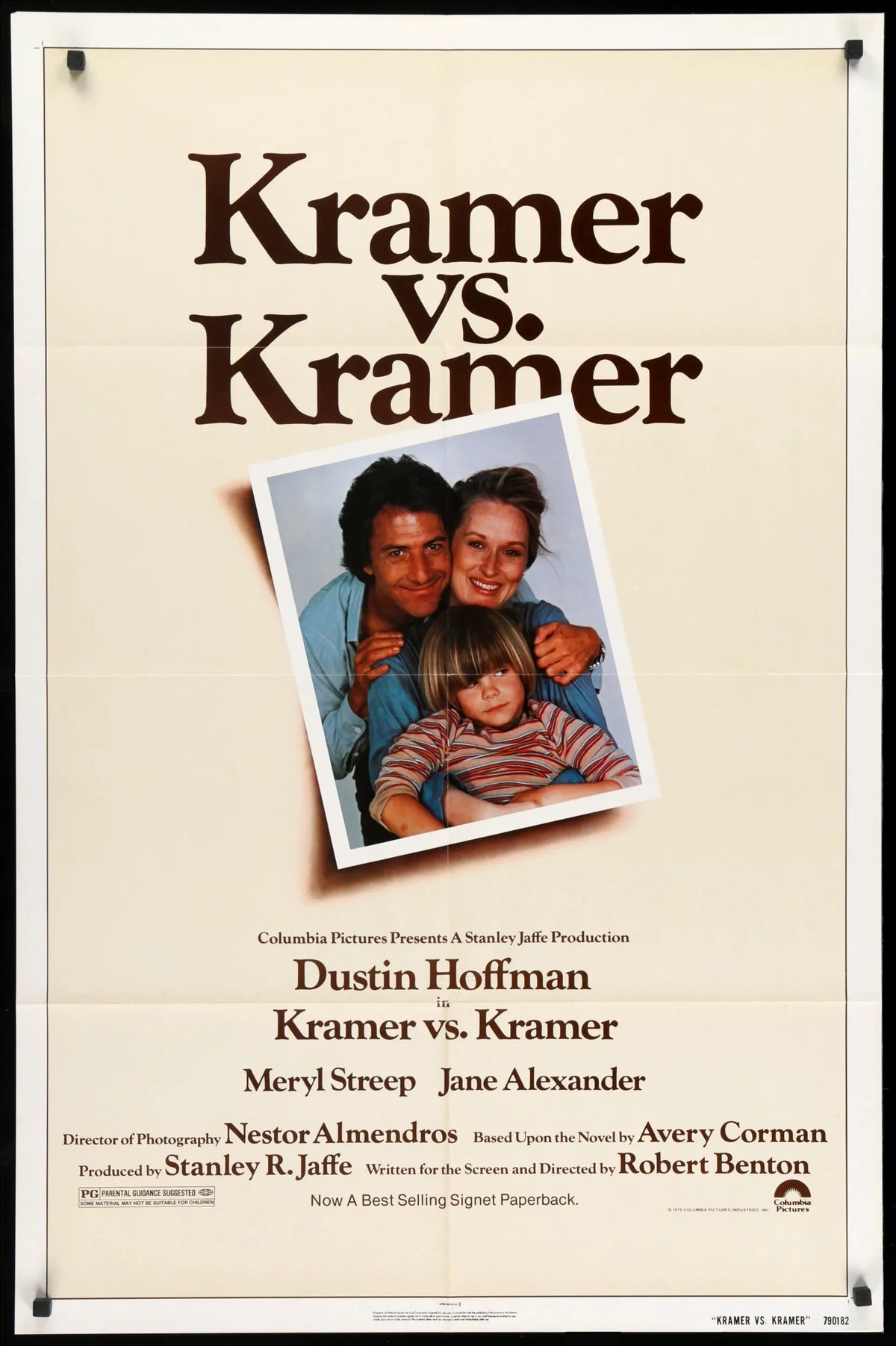 Kramer vs. Kramer (1979) original movie poster for sale at Original Film Art - Vintage Movie Posters