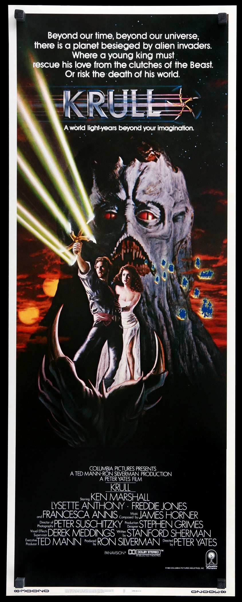 Krull (1983) original movie poster for sale at Original Film Art - Vintage Movie Posters